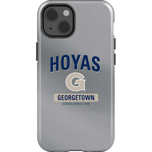 Georgetown University Established 1789 iPhone 15 Impact Case